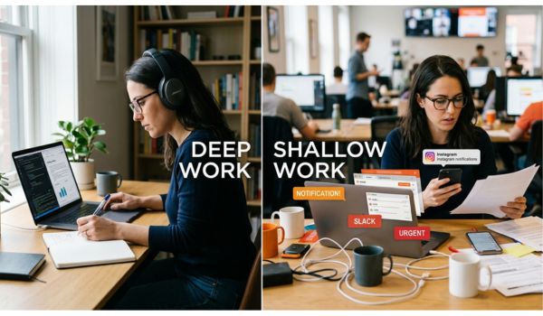Deep Work vs Shallow Work: What Most People Get Wrong