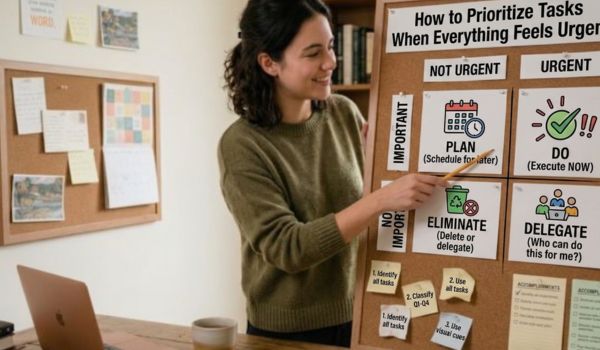 How to Prioritize Tasks When Everything Feels Urgent