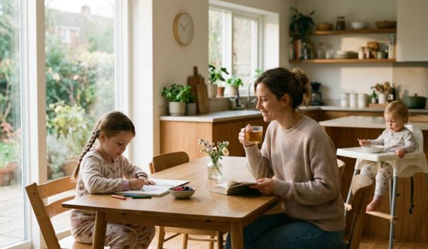 How to Make Your Mornings Peaceful Even with Kids at Home